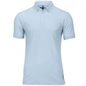 Nimbus Mens Harvard Stretch Deluxe Polo Shirt / Sky Blue